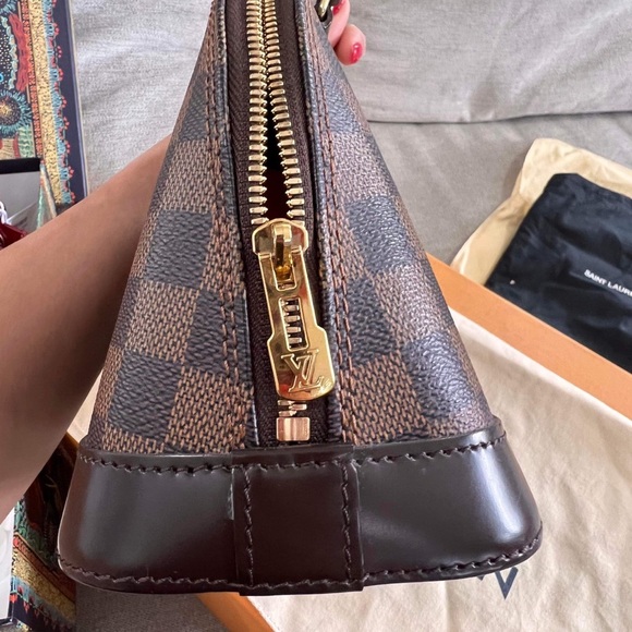 Louis Vuitton alma bb Damier ebene - Picture 8 of 12